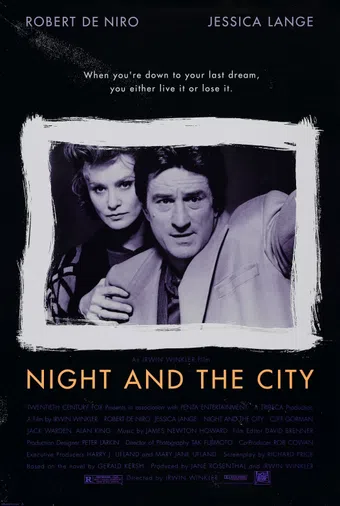 night and the city 1992 poster