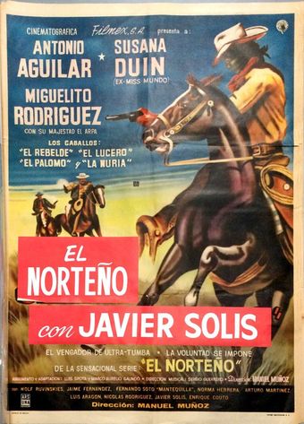 el jinete enmascarado 1961 poster