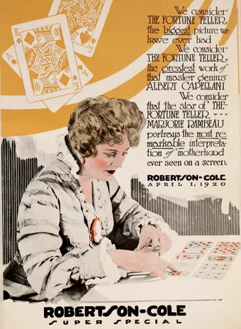 the fortune teller 1920 poster