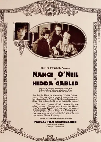 hedda gabler 1917 poster