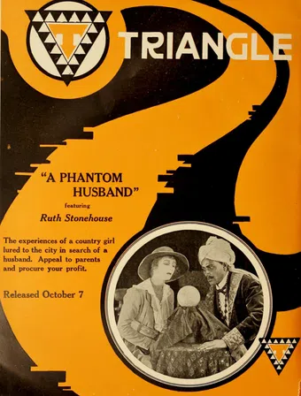 a phantom husband 1917 poster