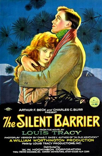 the silent barrier 1920 poster