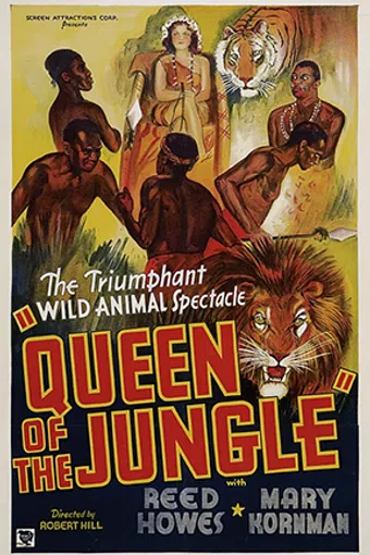 queen of the jungle 1935 poster