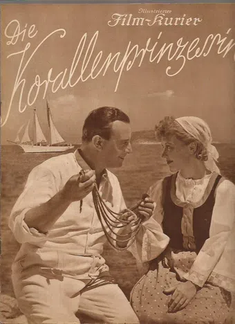 die korallenprinzessin 1937 poster