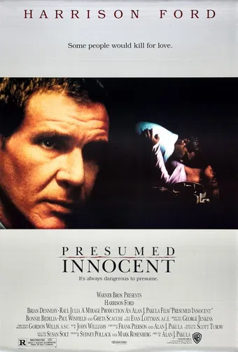 presumed innocent 1990 poster