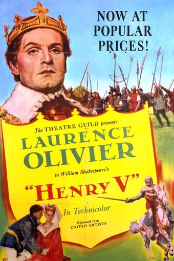 the chronicle history of king henry the fifth with his battell fought at agincourt in france 1944 poster