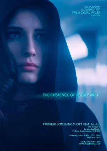 the existence of liberty white poster