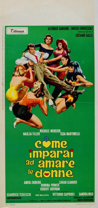 come imparai ad amare le donne 1966 poster