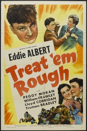 treat 'em rough 1942 poster