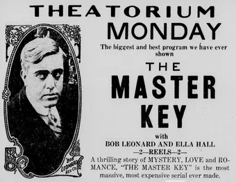 the master key 1914 poster