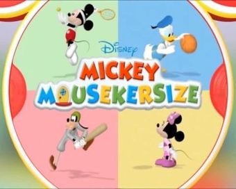 mickey's mousekersize 2011 poster