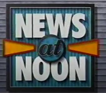 news at noon 1989 poster