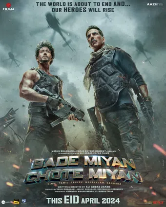 bade miyan chote miyan 2024 poster