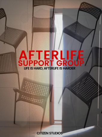 afterlife support group poster