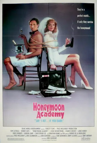 honeymoon academy 1989 poster