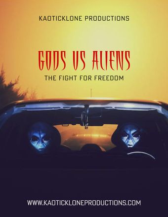 gods vs aliens poster