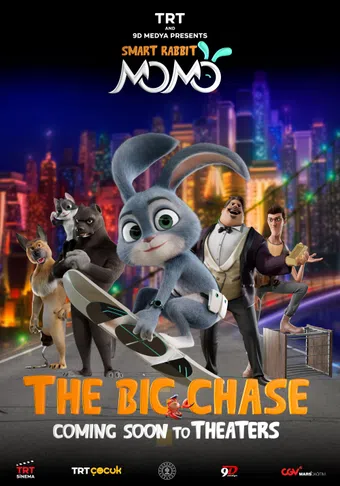smart rabbit momo: the big chase 2025 poster