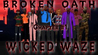 broken oath chapter #1 wicked waze 2022 poster