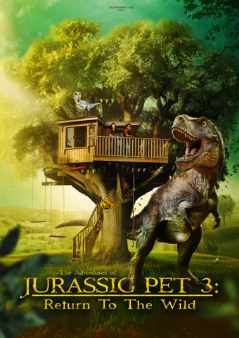 the adventures of jurassic pet: return to the wild 2025 poster