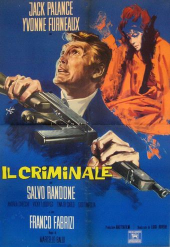 il criminale 1962 poster