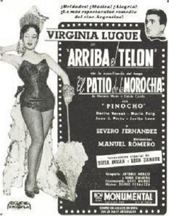 arriba el telón o el patio de la morocha 1951 poster