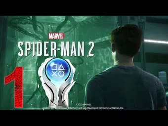 marvel's spider man 2 platinum trophy hunt 2023 poster