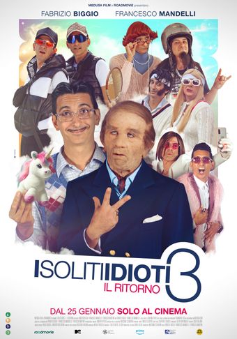 i soliti idioti 3 - il ritorno 2024 poster