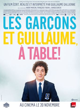 les garçons et guillaume, à table! 2013 poster