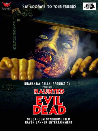 haunted evil dead 2022 poster