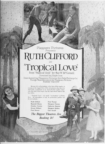 tropical love 1921 poster