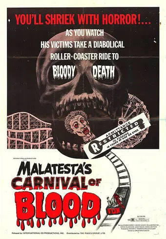 malatesta's carnival of blood 1973 poster