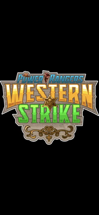 power rangers western strike poster