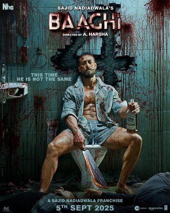 baaghi 4 2025 poster