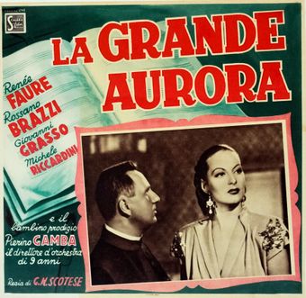 la grande aurora 1947 poster