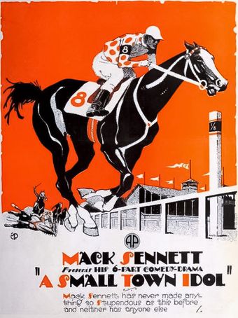 a small town idol 1921 poster