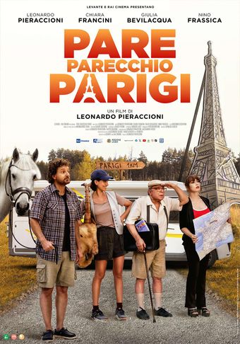 pare parecchio parigi 2024 poster