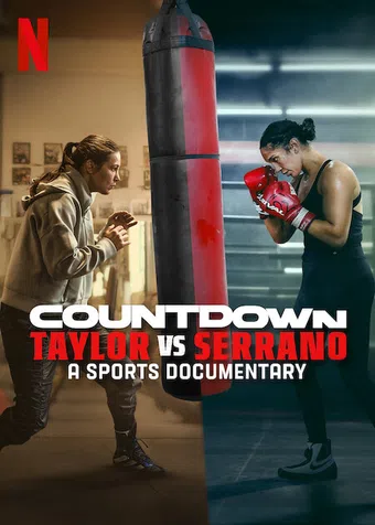 countdown: taylor vs. serrano 2025 poster
