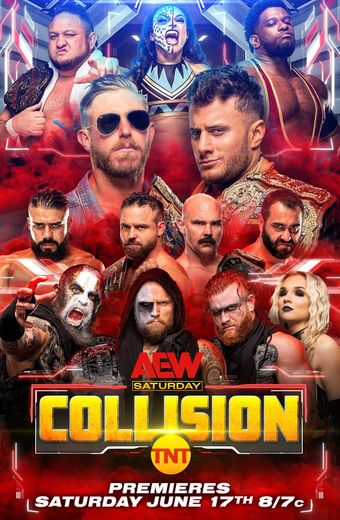 aew collision 2023 poster