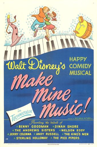 make mine music 1946 poster