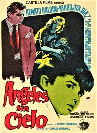 ángeles sin cielo 1957 poster