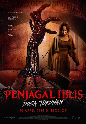 penjagal iblis: dosa turunan 2025 poster