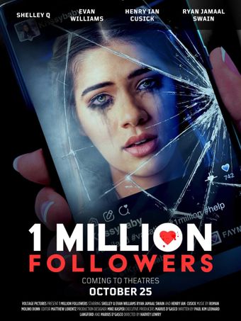 1 million followers 2024 poster