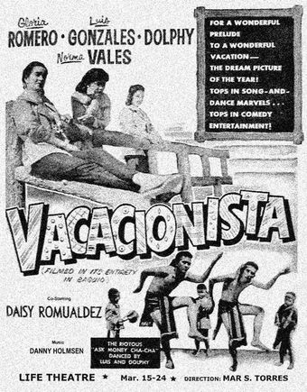 vacacionista 1956 poster