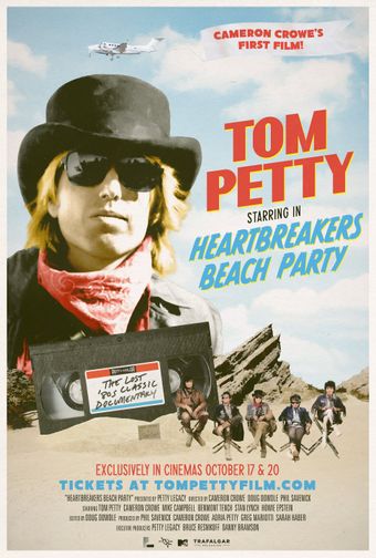 tom petty: heartbreakers beach party 2024 poster