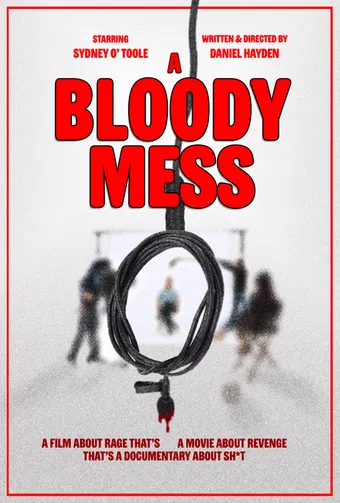 a bloody mess 2025 poster
