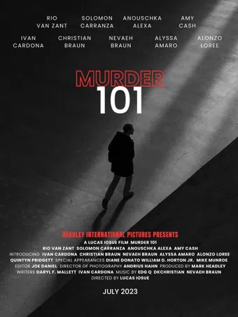 murder 101 2023 poster