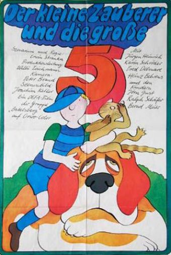 der kleine zauberer und die große fünf 1977 poster