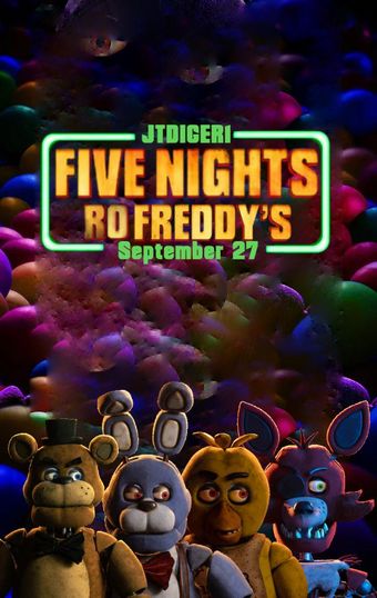 five nights ro freddy's 2023 poster