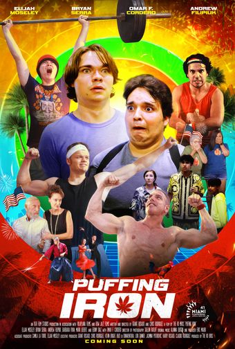 puffing iron 2024 poster