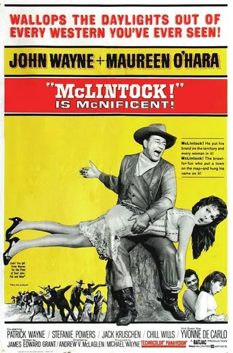 mclintock! 1963 poster